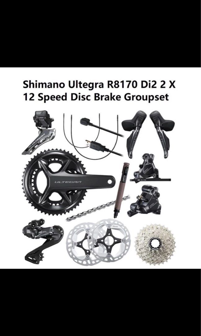 Ultegra Di2 12 Speed Disc Brake Groupset