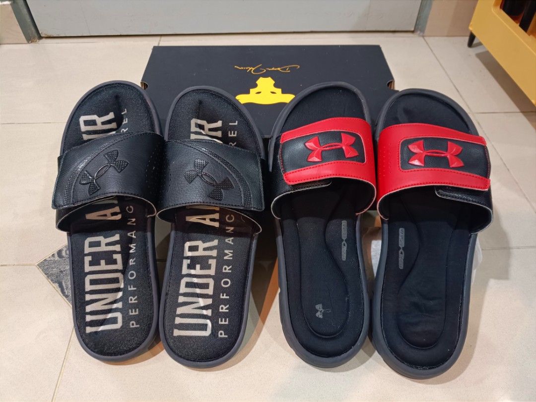 Under Armour Slippers (Each), Men's Fashion, Footwear, Flipflops and ...