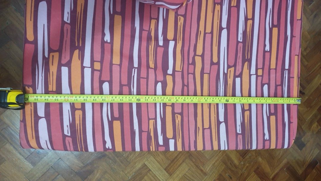 Uratex sofa bed red single (Category: Bed Frames & Mattresses) located in Taguig. Submitted by welcome2myprelovedshop (Listing ID 1276105394, Image 2). Description: Bought this for 5k plus now selling it for 2,800 nalang. measurement posted. the head part foam is a bit short so i added more foam in it (not noticeable) pick up or delivery will be shouldered by the buyers. its used but the foam is still in good shape firm na firm pa sha. and the co