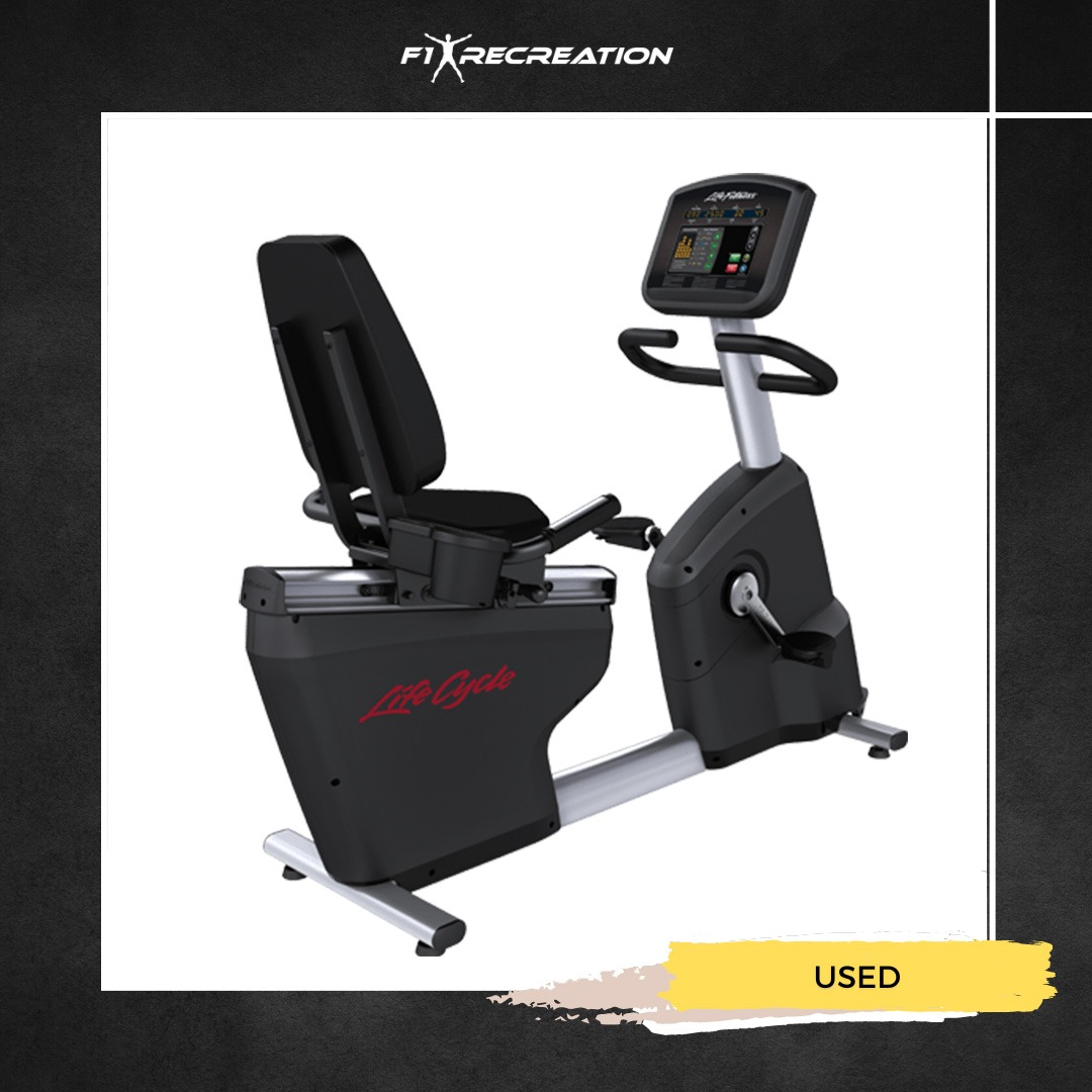 Life fitness activate series recumbent lifecycle bike osr top