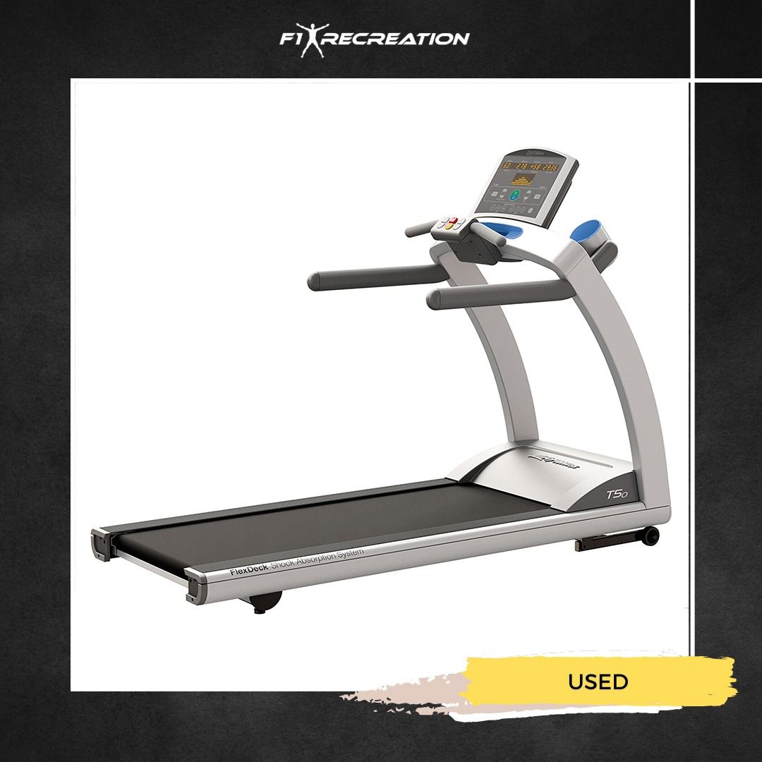 Life fitness t5 treadmill used clearance