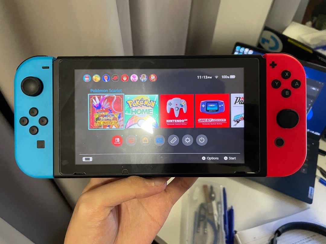 Nintendo switch v1 best sale used