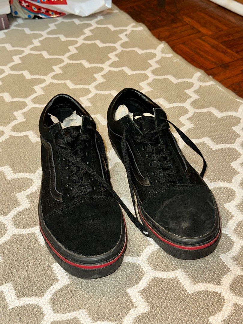 Flame wall on sale vans old skool