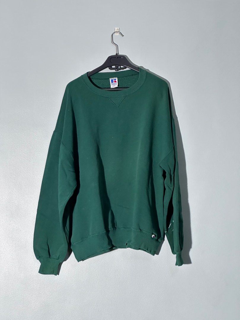Vintage 90s Russell Athletic Crewneck Sweatshirt Men s Fashion Tops Sets Hoodies on Carousell