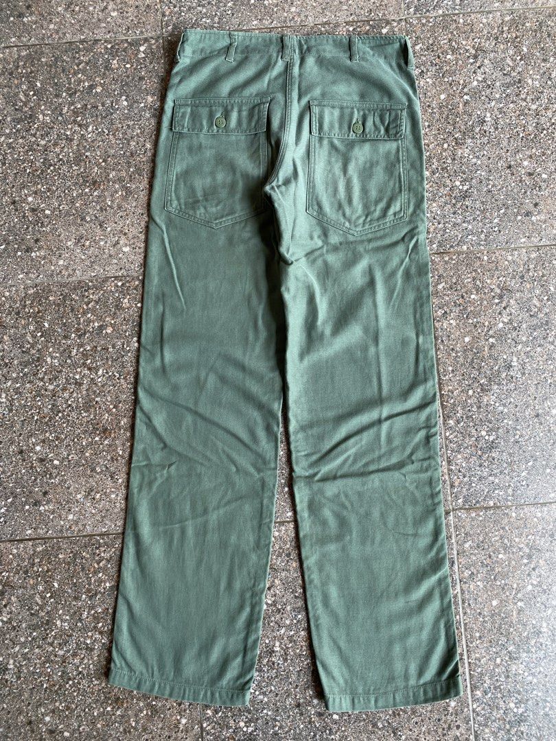 Nam Fatigue Pants - Olive Green - Timechine Co.