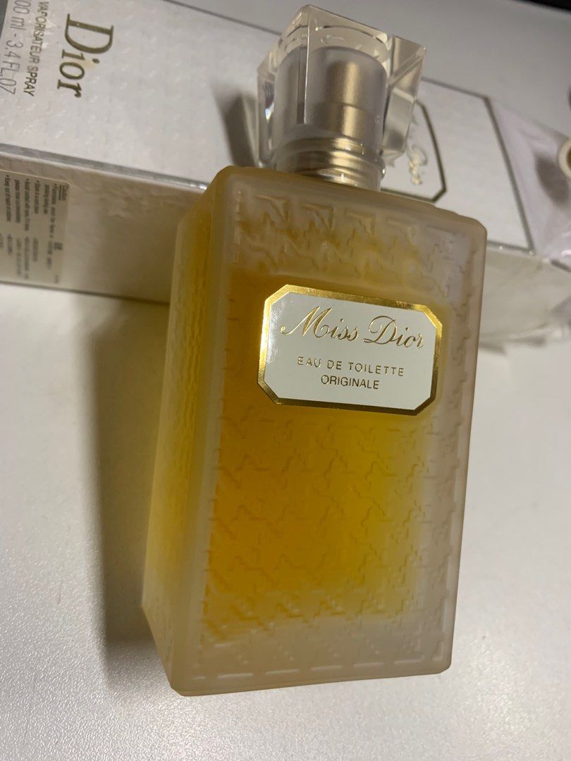 絕版停產vintage Miss Dior original edt 香水100ml, 美容＆個人