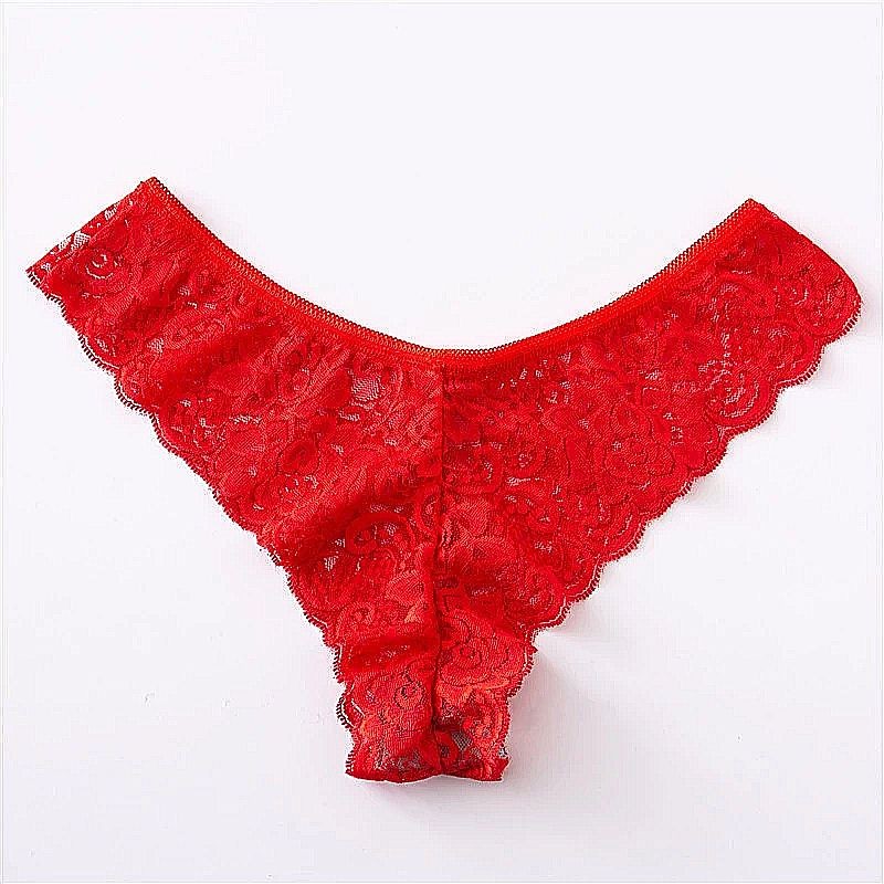 Victoria’s Secret Very Sexy Cheeky Lace Cut Out Panty Underwear Red