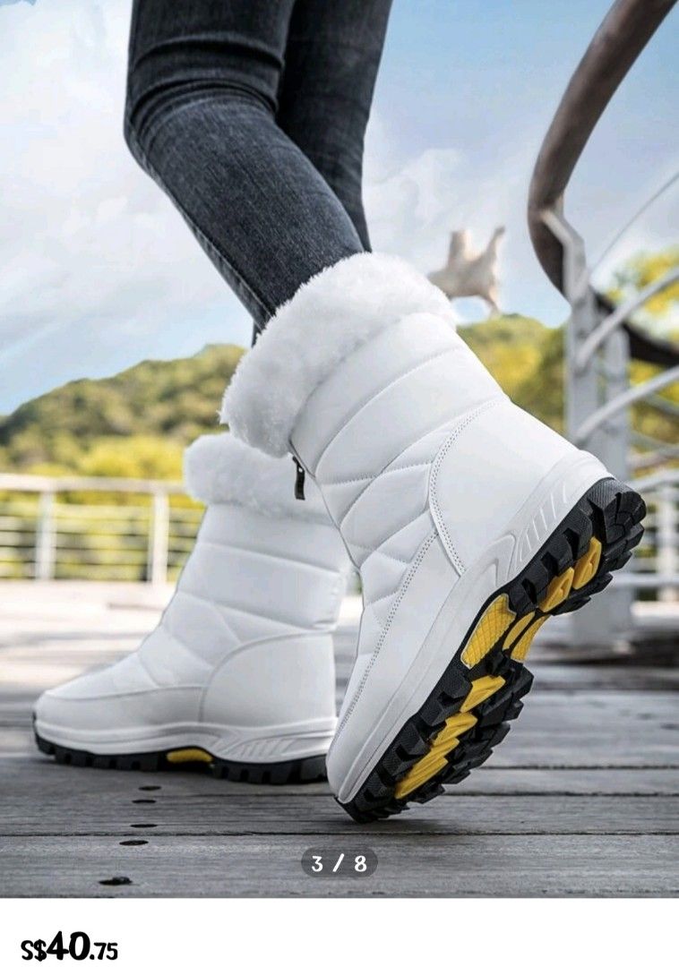 White snow boots womens on sale