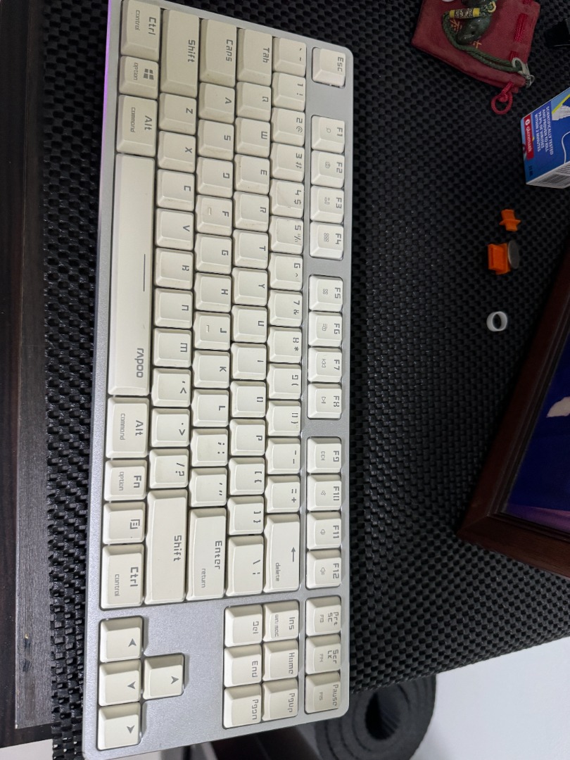 Wired Low Profile Rapoo Linear mechanical keyboard (TKL), Computers ...