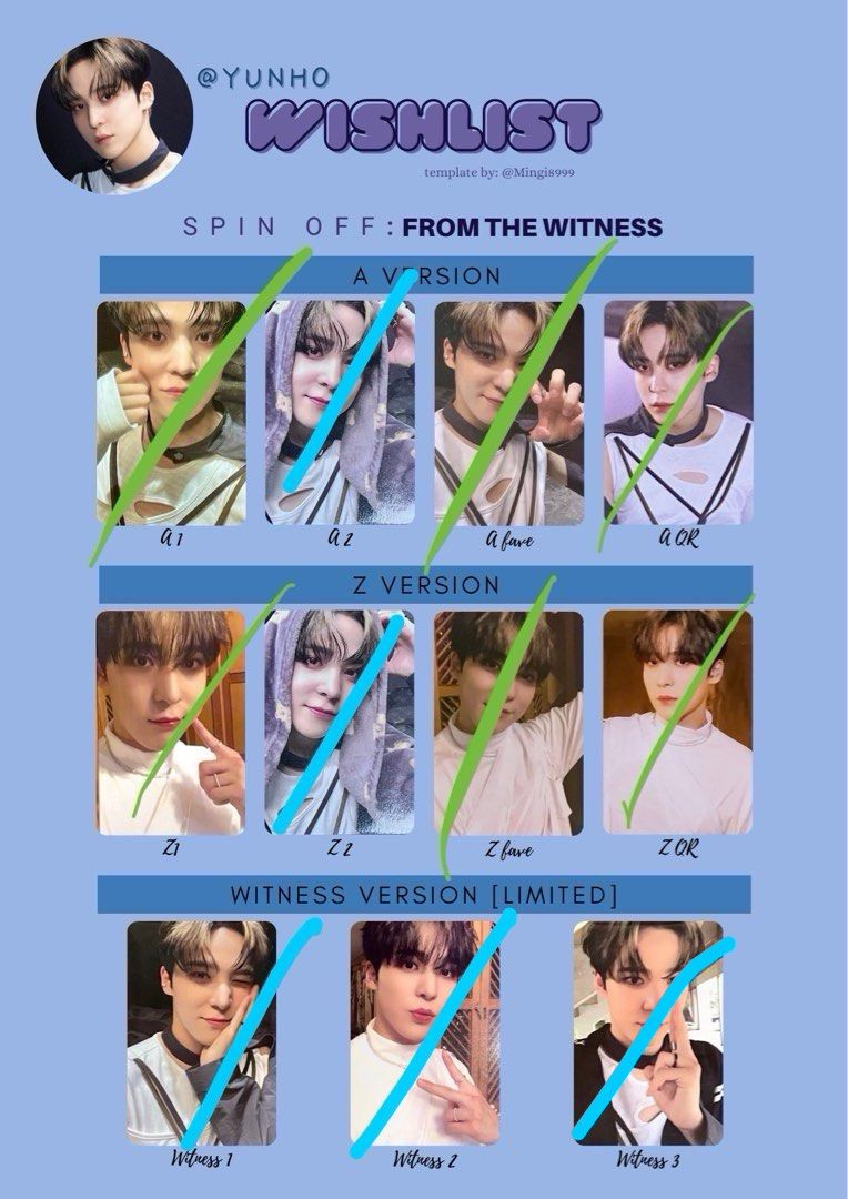 WTT] ATEEZ Spin Off: From The Witness PC, Hobbies & Toys