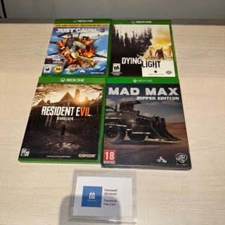 xbox one series x game Mad Max Resident Evil DYING LIGHT Just Cause