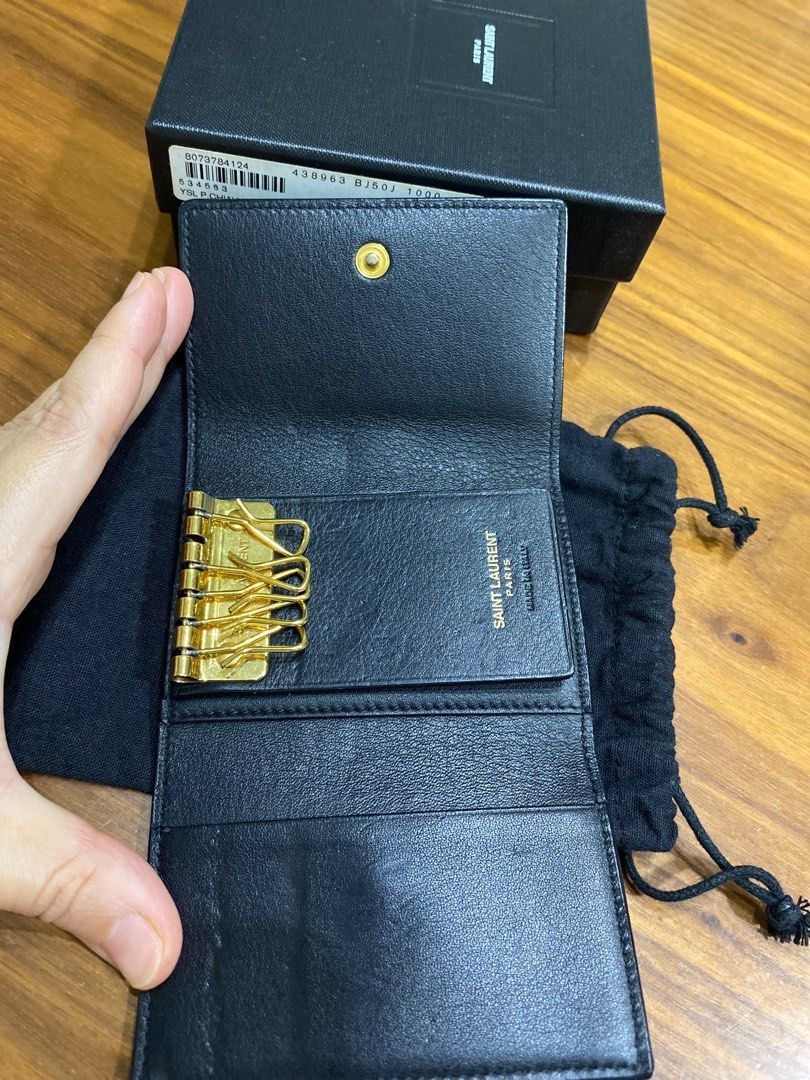 Ysl key hotsell holder wallet