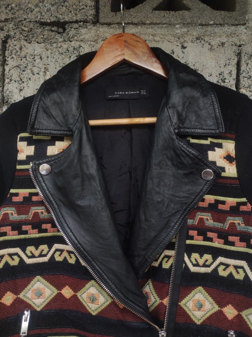 Zara aztec jacket sales