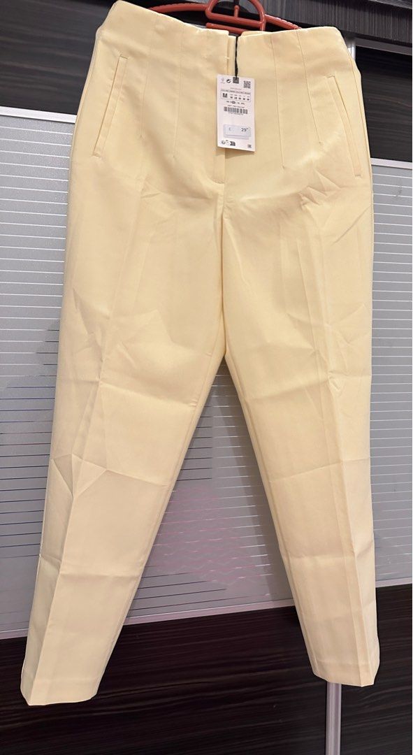 Zara High Waist Trousers, Women's Fashion, Bottoms, Other Bottoms