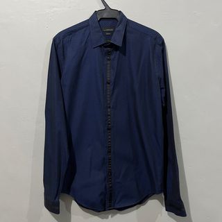 Zara Man Two toned (Black & Navy Blue) Long Sleeve