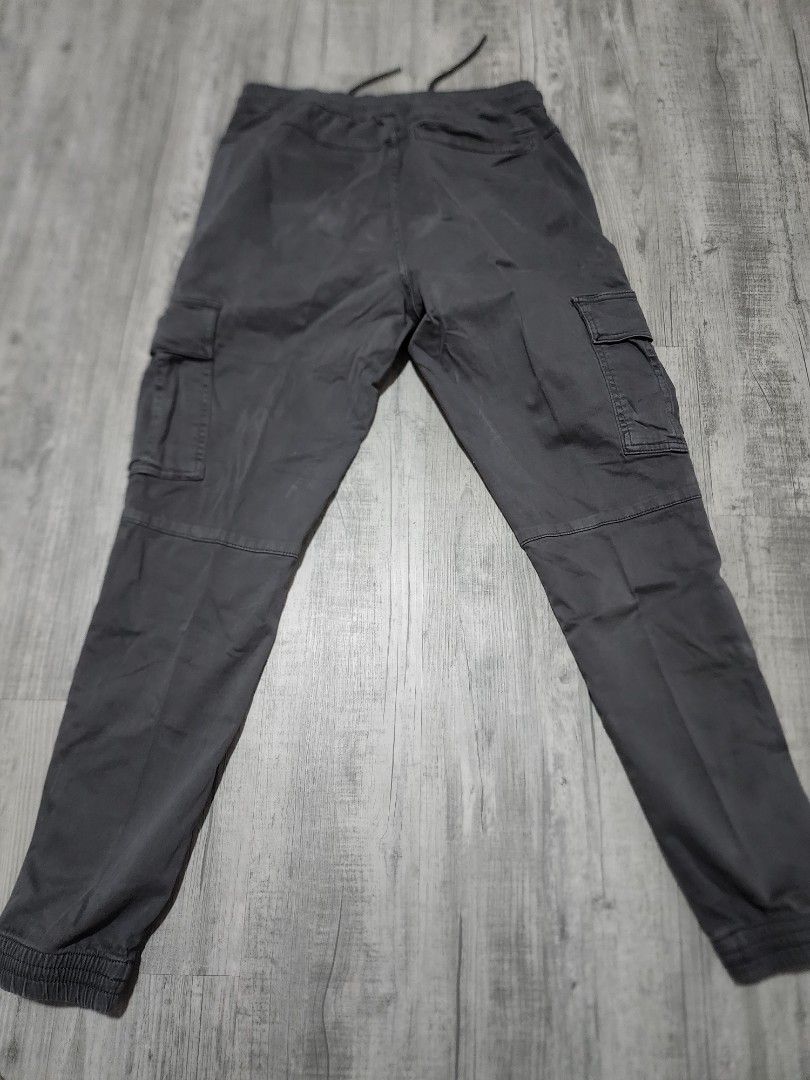 Zara men's cargo joggers on sale