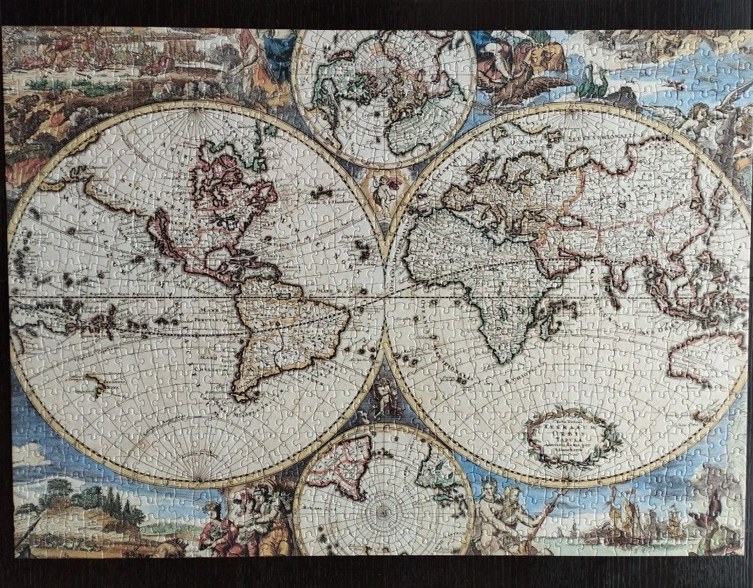Jigsaw Puzzle Map of the Stars 1000 pc - Isalbialbi main image 1
