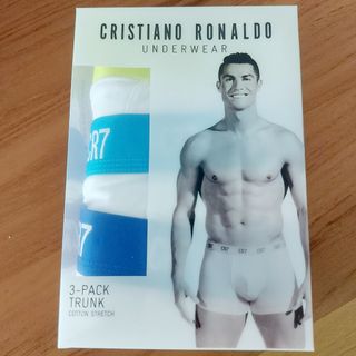 NEW Cristiano Ronaldo CR7 Men’s Underwear 3-Pack Trunk Cotton Stretch  Boxers 