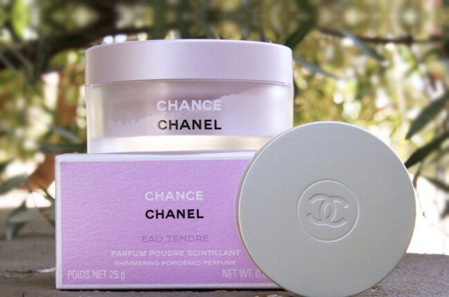 Chanel chance powder top
