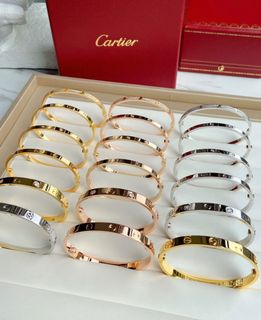 Gold cartier discount bracelet price