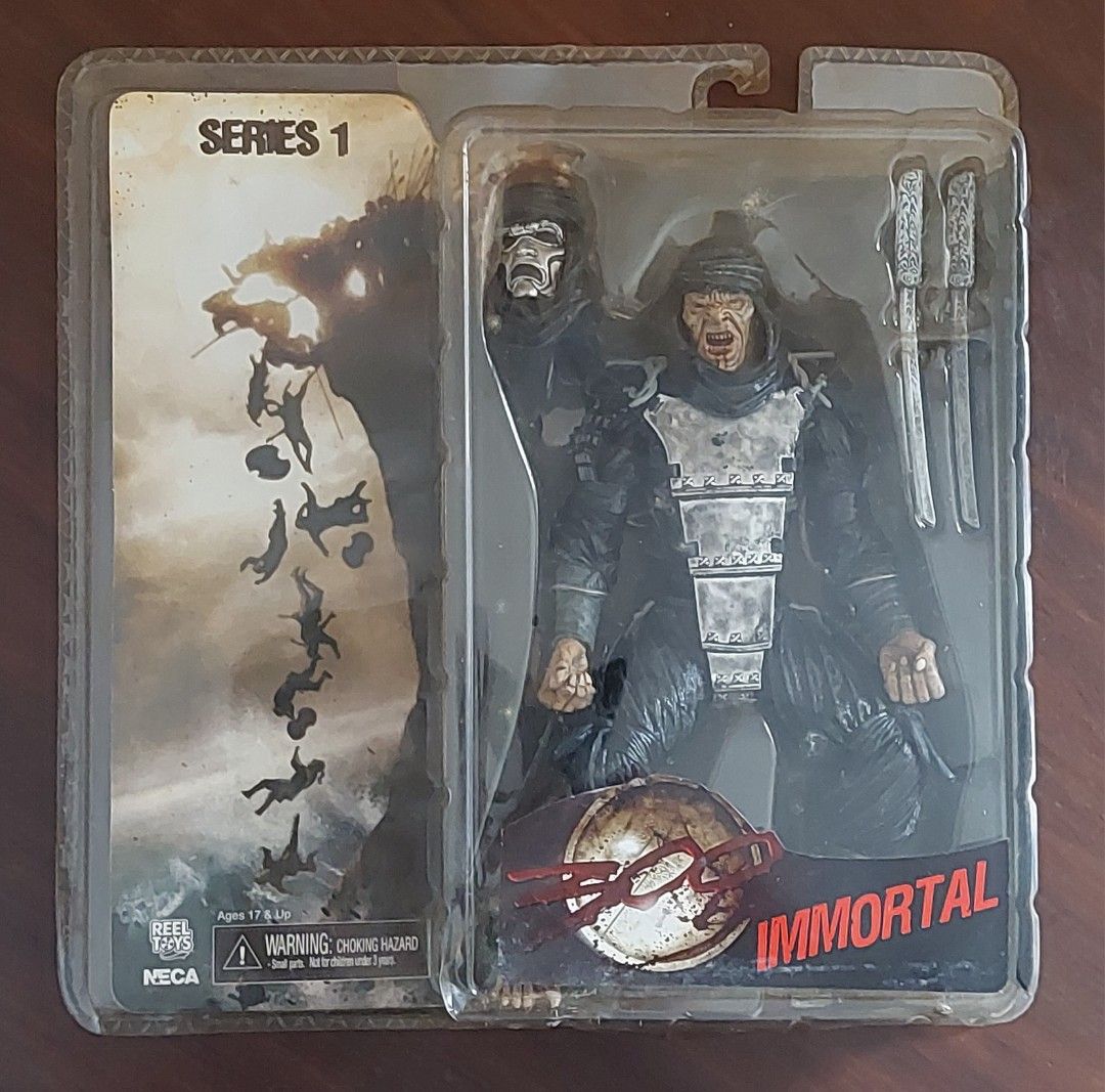 🔥NECA REEL TOYS 300 THE MOVIE SERIES 1 IMMORTAL 7 ACTION FIGURE NEW🔥