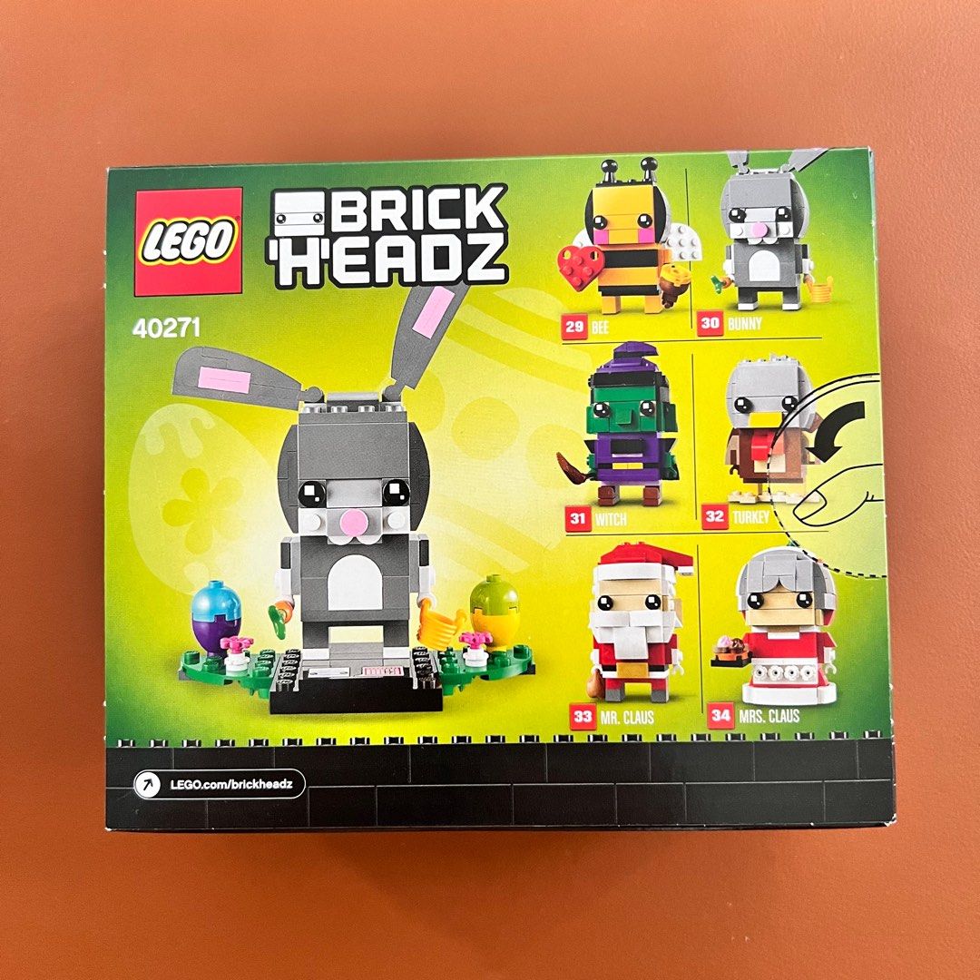 Lego brickheadz easter bunny 40271 building kit hotsell