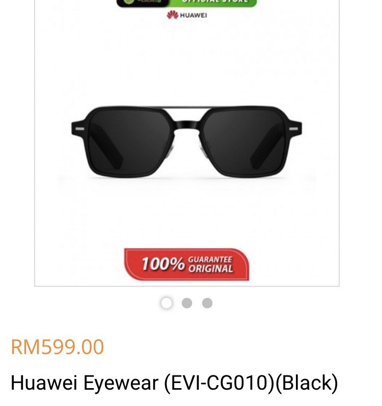 [52% OFF] [NEW] HUAWEI Eyewear (EVI-CG010)