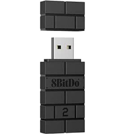 8BitDo Wireless USB Adapter for Switch, Windows, Mac Steam