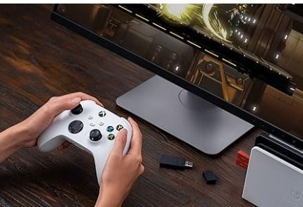 8Bitdo Wireless USB Adapter 2 for Switch/Switch OLED, Windows, Mac &  Raspberry Pi Compatible with Xbox Series X & S Controller, Xbox One  Bluetooth Controller, Switch Pro and PS5 Controller 