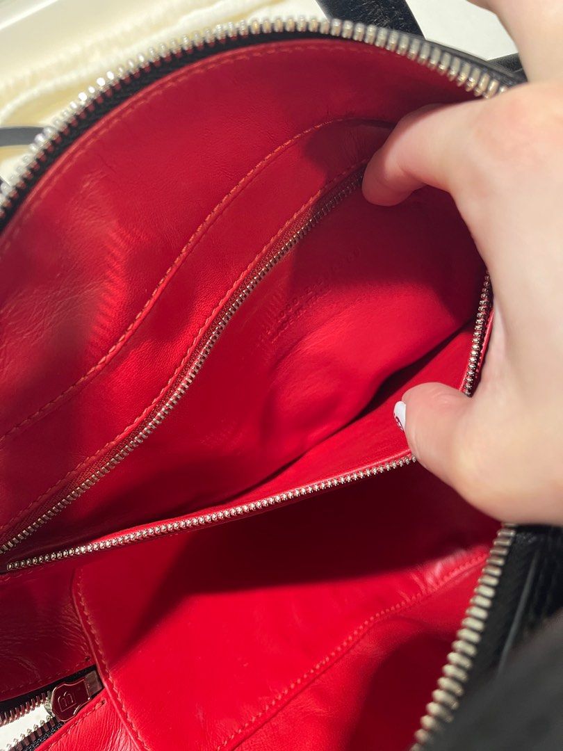 9.5 Balenciaga Triangle Duffle S Black