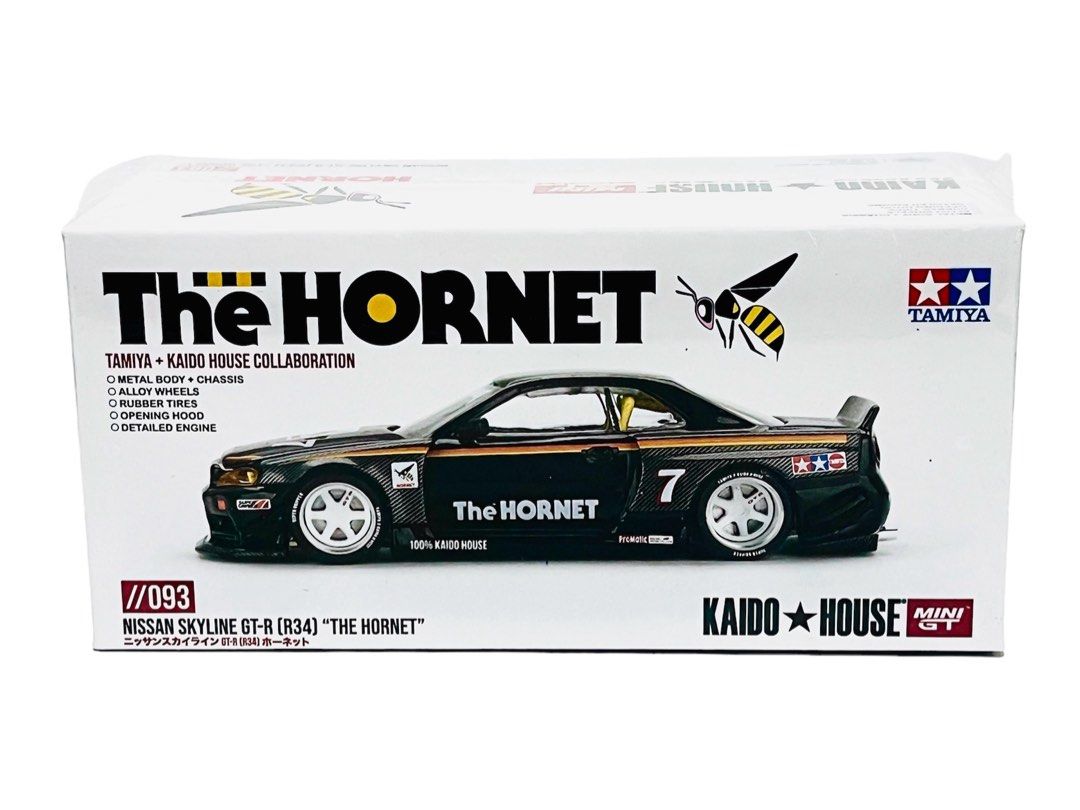 KAIDO HOUSE X MINI GT 1:64 合金模型車- Honda Civic (EF) Kaido 未開封