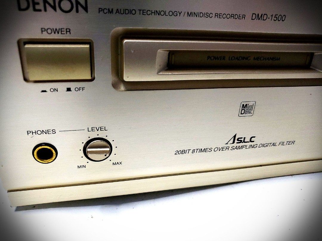天龍DENON DMD-1500 MD 錄音座（ 電壓AC~100V 無變壓器！ ) 已經出售了