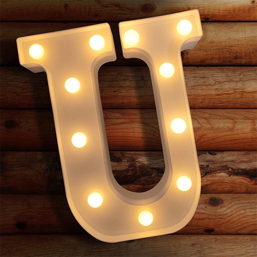 Light up shop letters for wall