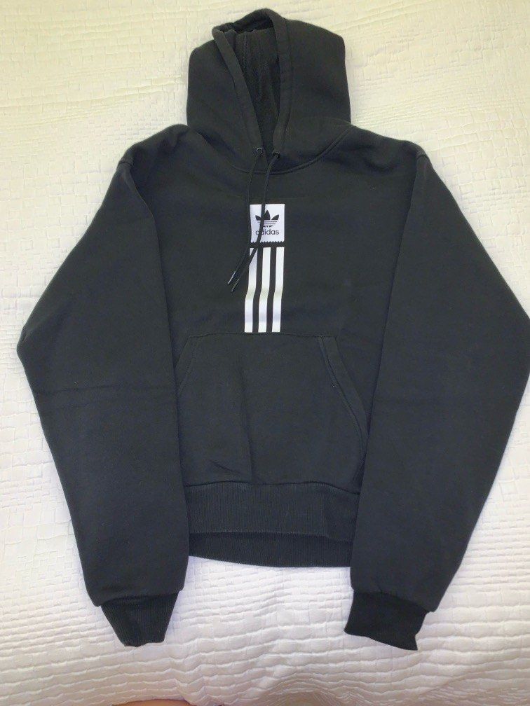 Adidas black hoodie Clearance