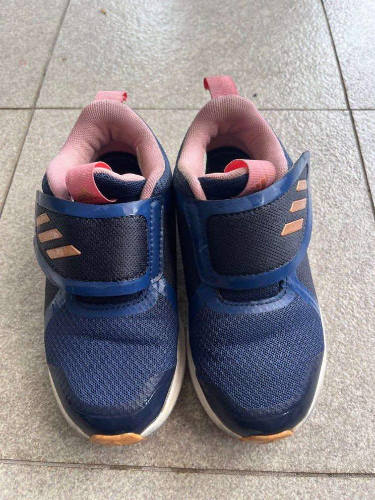 Adidas Blue and Pink Eco Ortholite Cloudfoam shoes