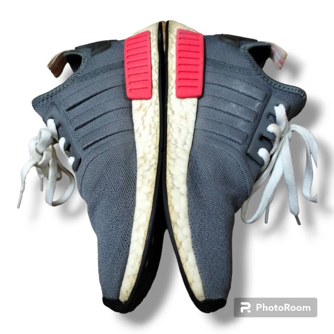ADIDAS NMD R1 GREY RED 2019 Men s Fashion Footwear Sneakers on