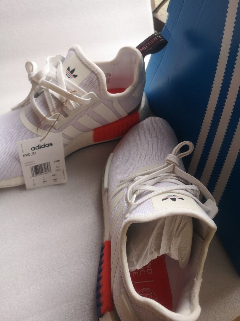 adidas gazelle silver green womens Adidas Men's NMD R1 Cloud White Racing Shoes