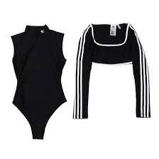 Adidas Originals two piece set bodysuit top