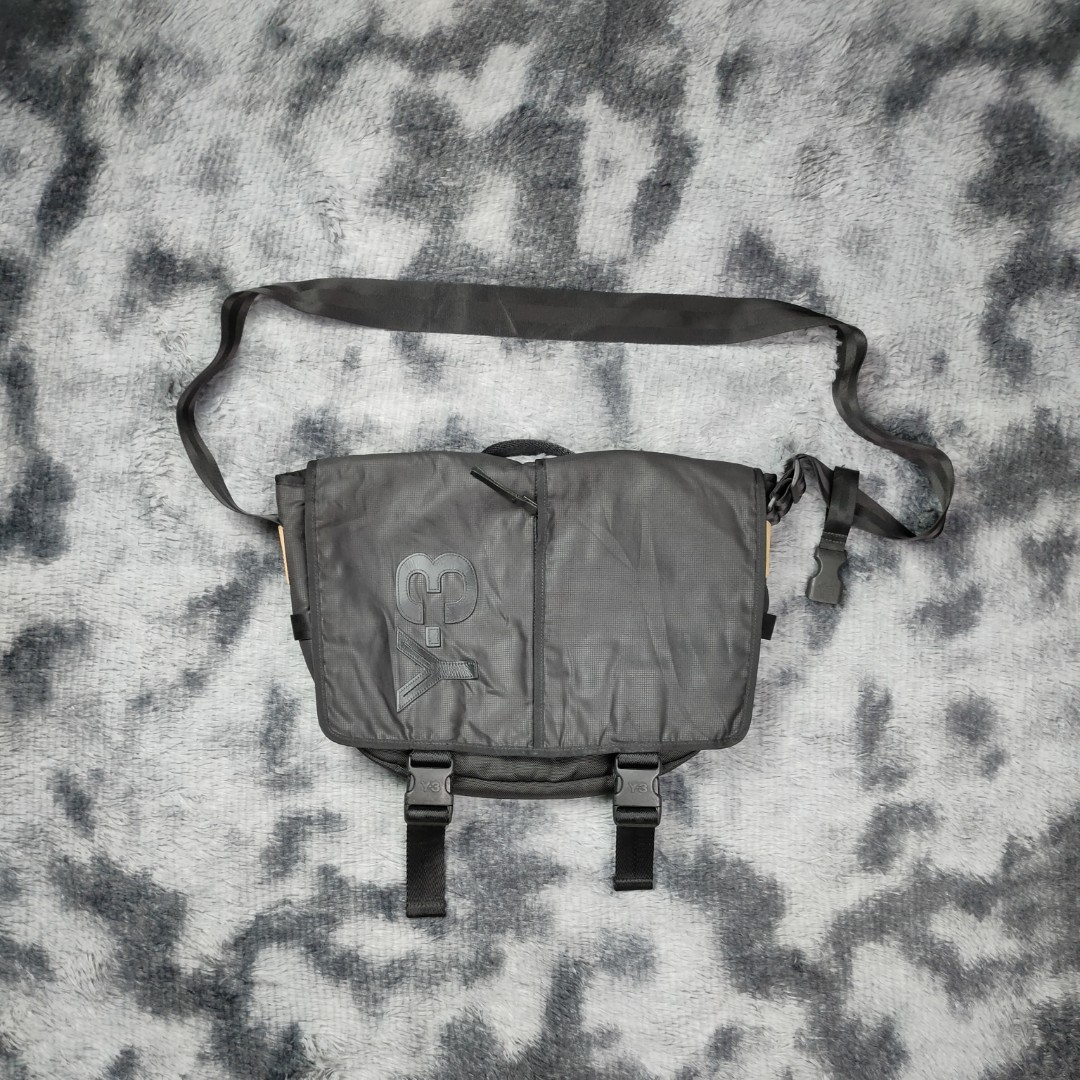 Adidas x Yohji Yamamoto two way Messenger Bag, Men's Fashion, Bags ...