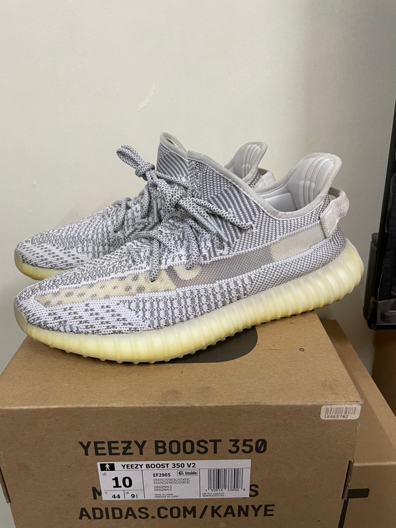 white static yeezy