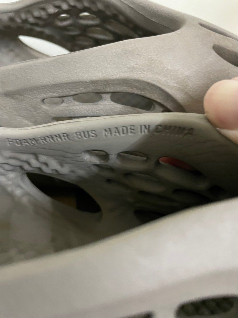 Adidas Yeezy Foam Runner Stone Sage US8, Men's Fashion, Footwear ...