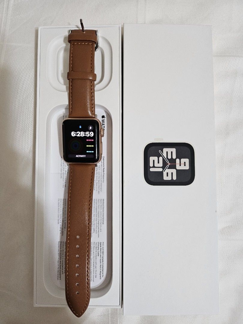 Apple Watch Series 3 rose gold 38mm Mobile Phones Gadgets