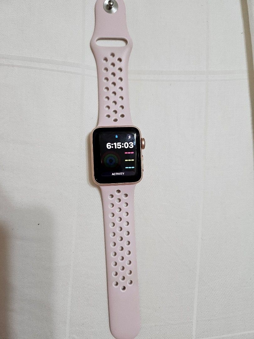 Watch 3 38mm rose gold store