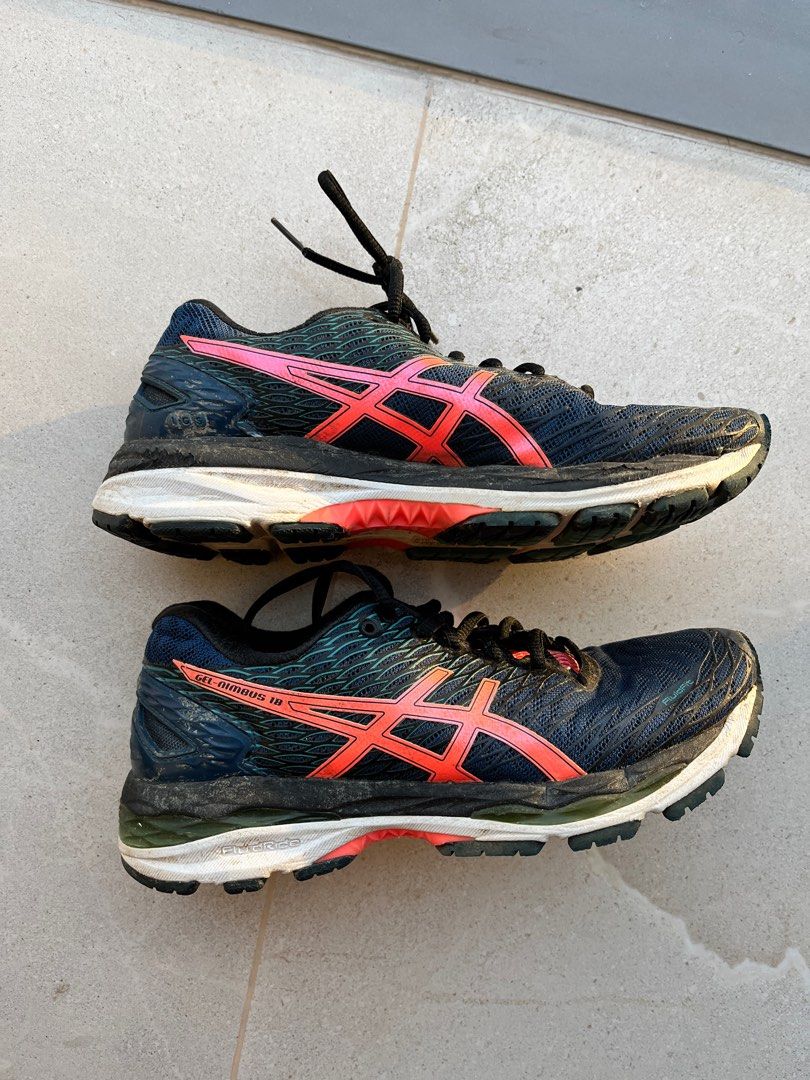 ASICS GEL NIMBUS 18 WOMAN Luxury Sneakers Footwear on Carousell