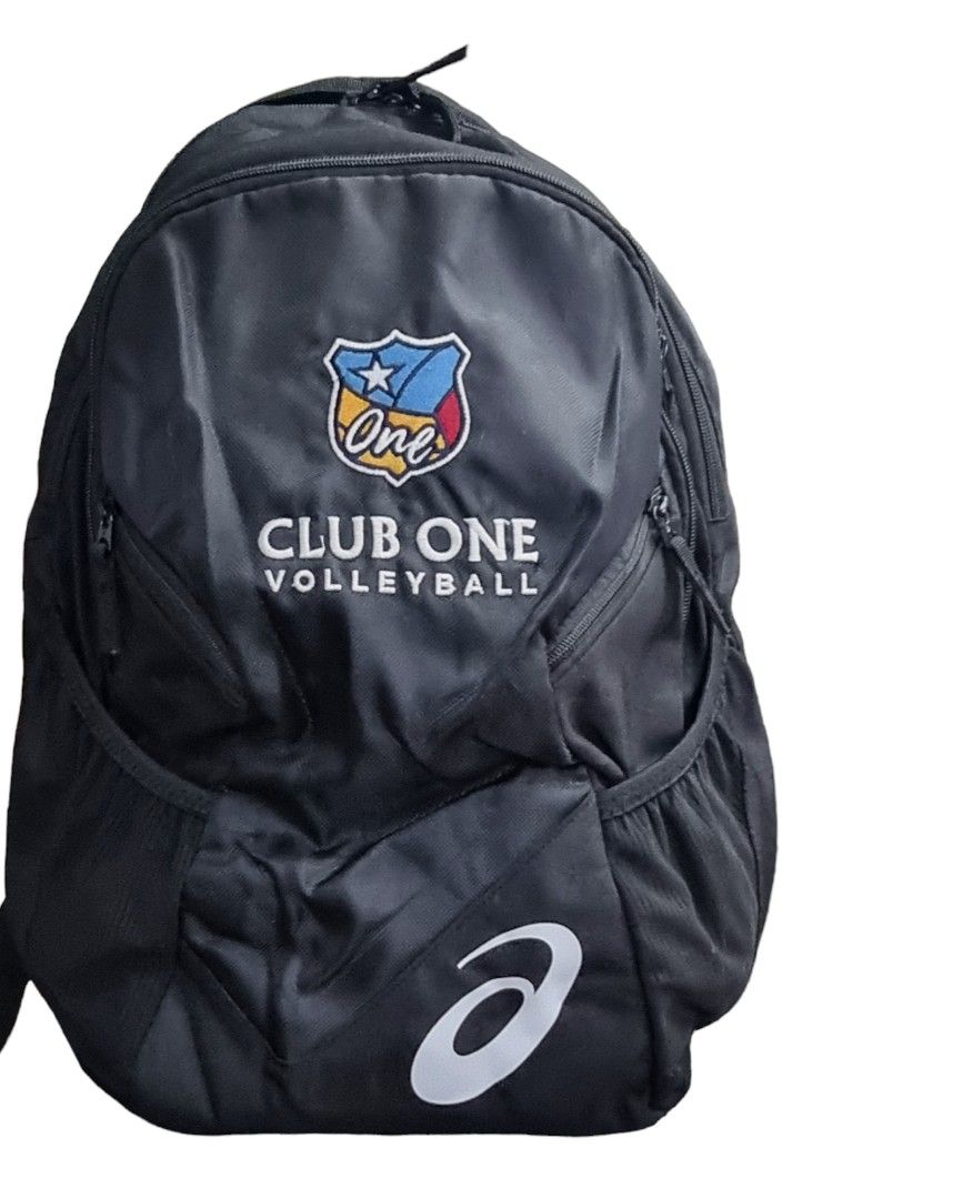 Auth Asics Black Nylon Volleyball Backpack Large Men s Fashion Bags Backpacks on Carousell