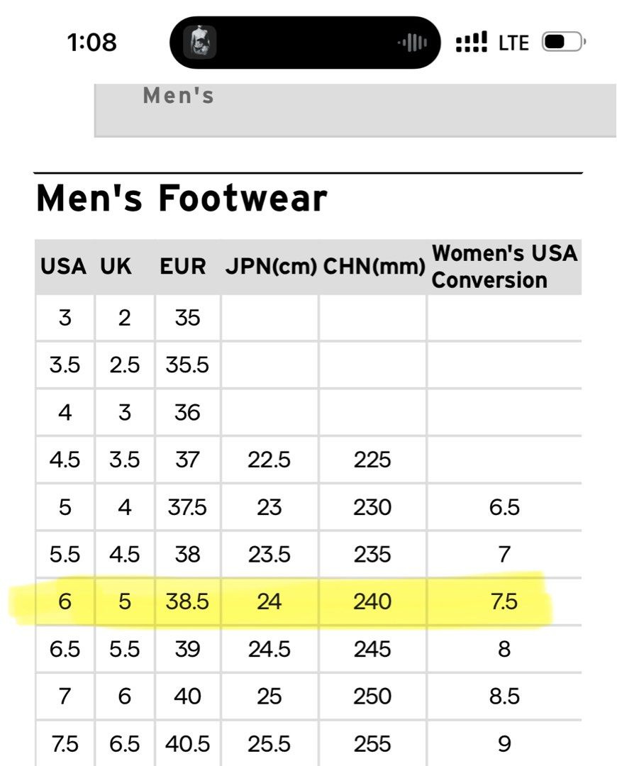 Balenciaga mens shoe size chart online