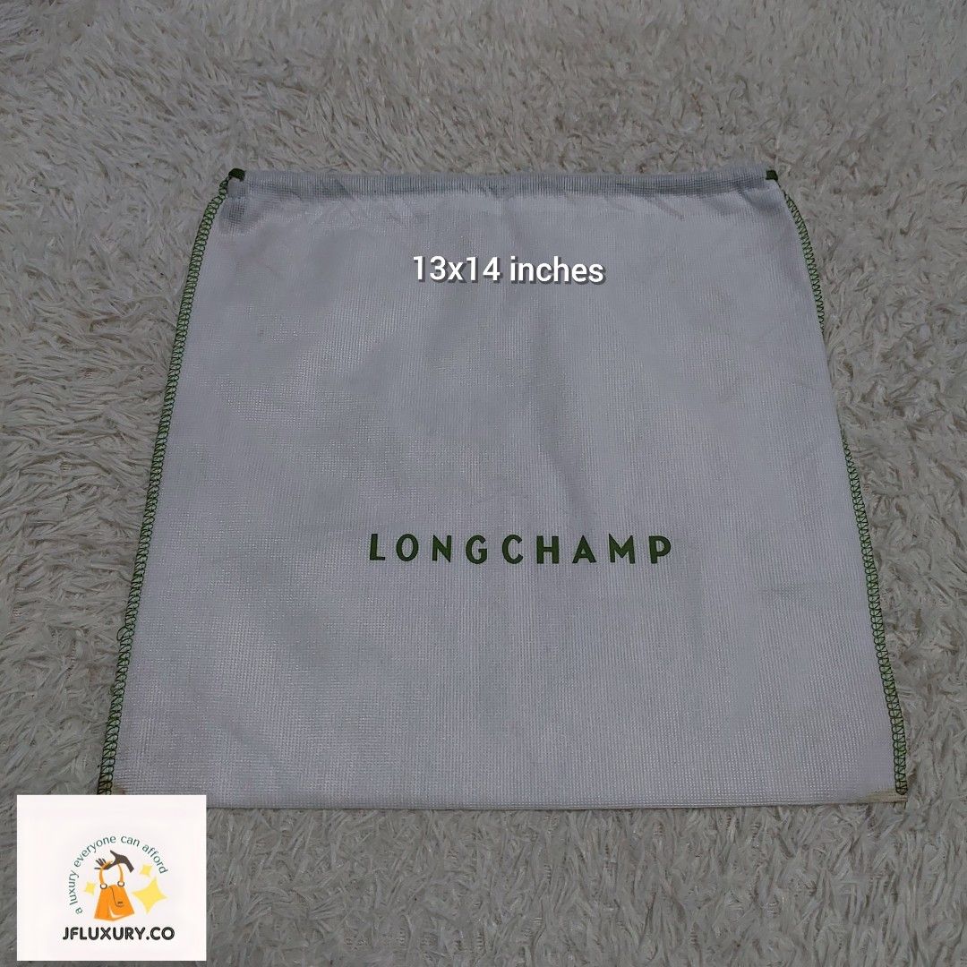 Authentic Longchamp dust bag 13x14 inches Luxury Bags Wallets on Carousell