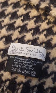 Authentic paul smith wool scarf