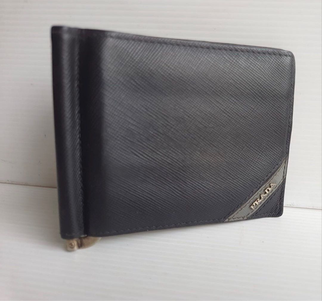 Men Prada Money Clip Authentic Prada Money Clip