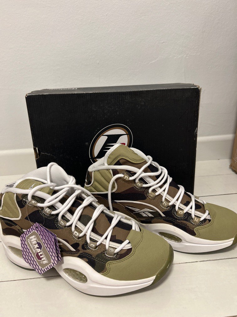 Reebok question clearance bape